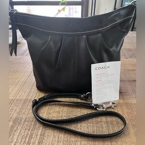 Coach Black Leather Bag F13764